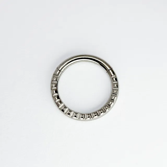 Piercing Argola Clicker Inca em Titânio Grau Implante - Vista 2