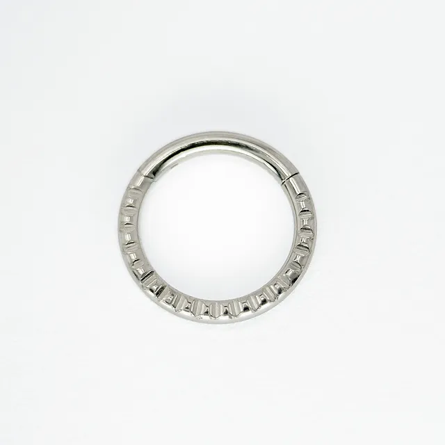 Piercing Argola Clicker Inca em Titânio Grau Implante - Vista 1