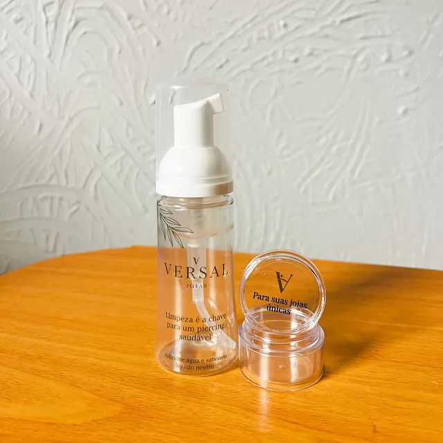 Frasco Espumador - Pump para limpeza do Piercing - Higiene e Cuidado diário - Vista 2