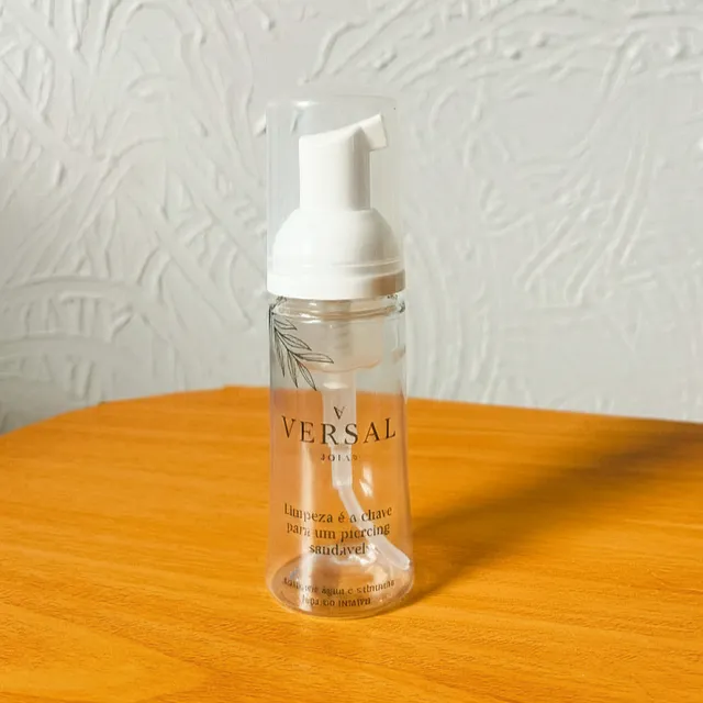 Frasco Espumador - Pump para limpeza do Piercing - Higiene e Cuidado diário - Vista 1